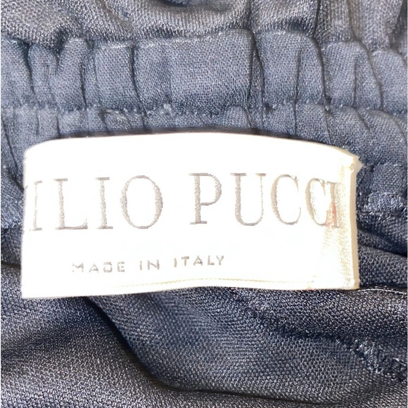 Emilio Pucci Long dress with knotted collar - Picture 15 of 16